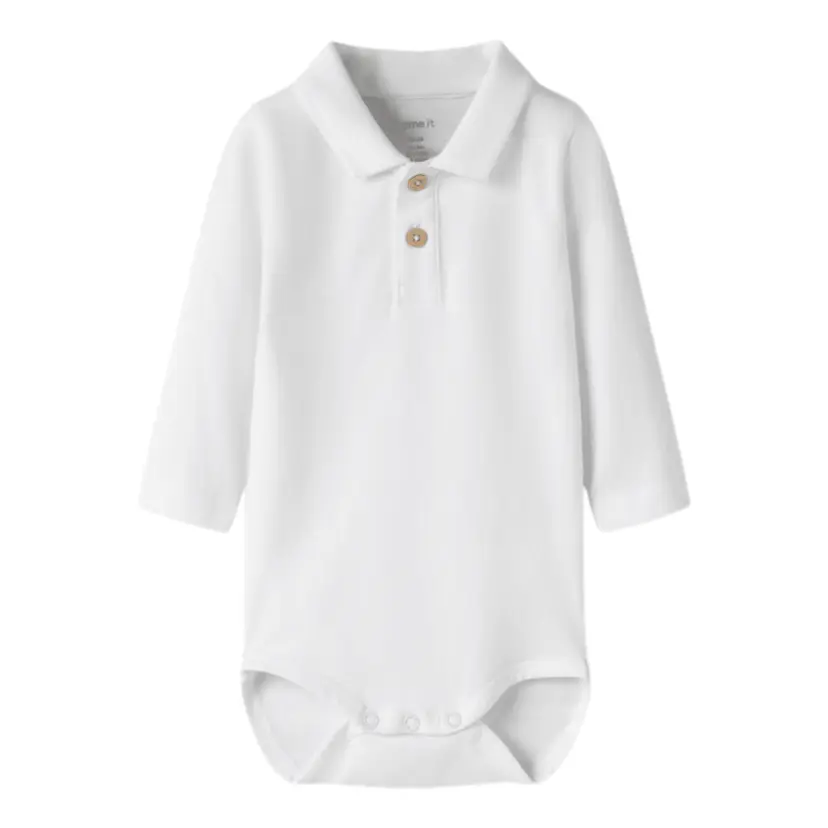 NAME IT Name It - Skjortebody Flip Bright White