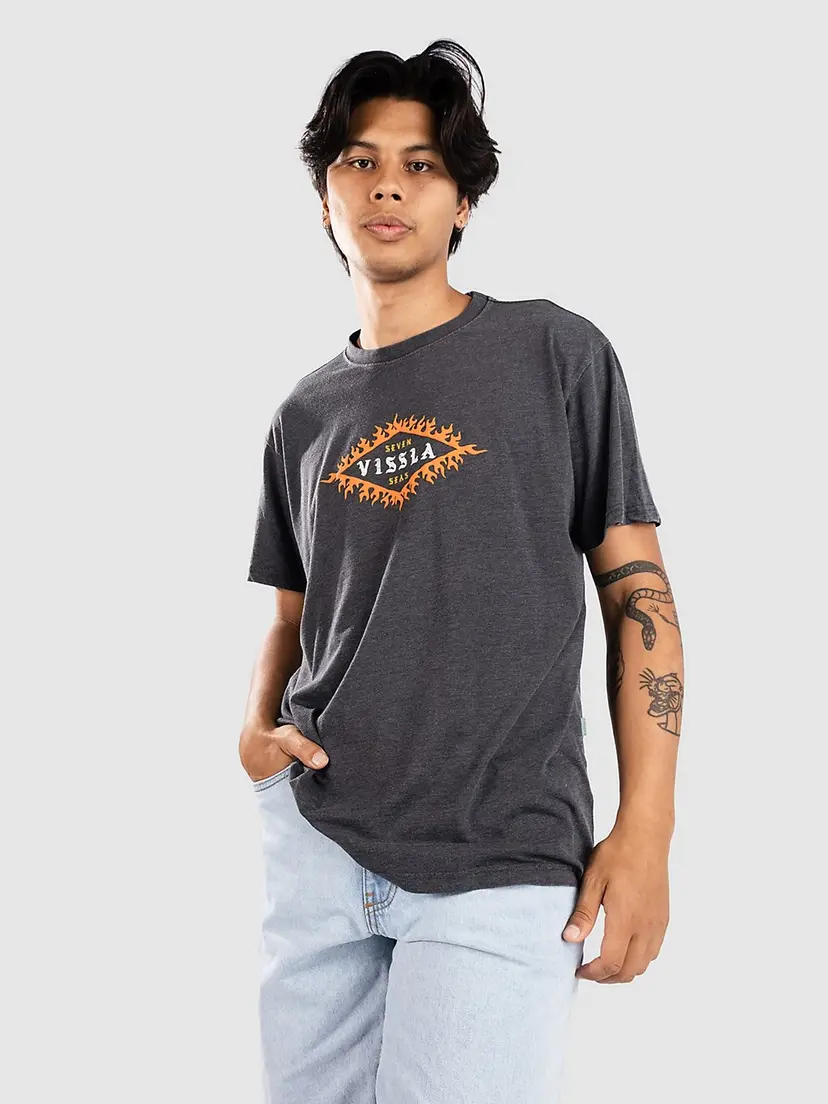 Vissla Vissla Inferno Cosmic Wash T-skjorte svart