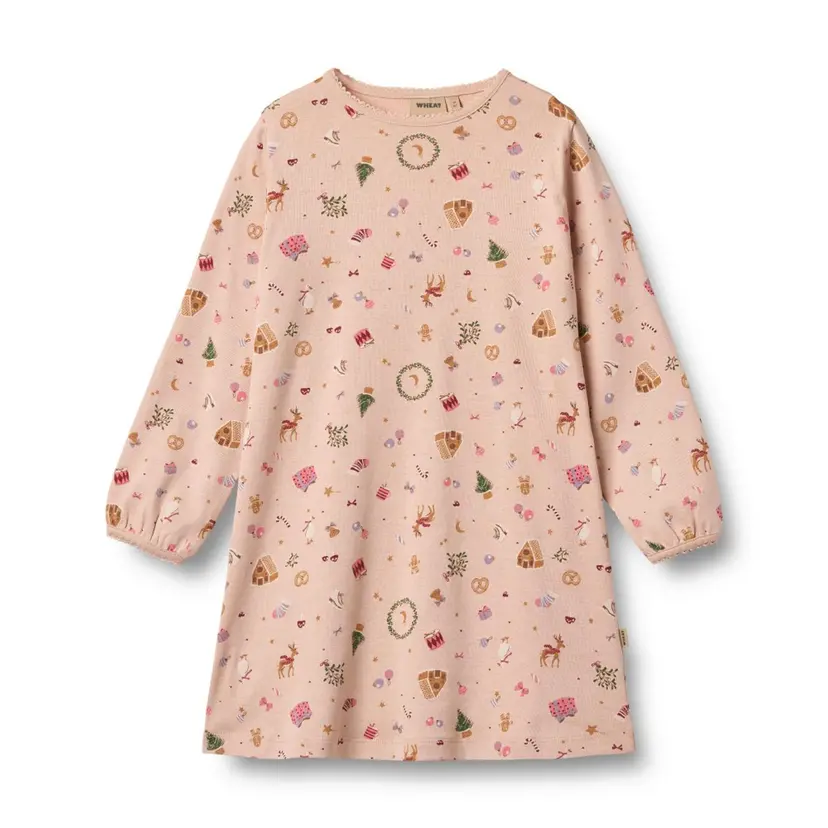 Wheat Wheat, Nightgown Elinor, rose dust holiday