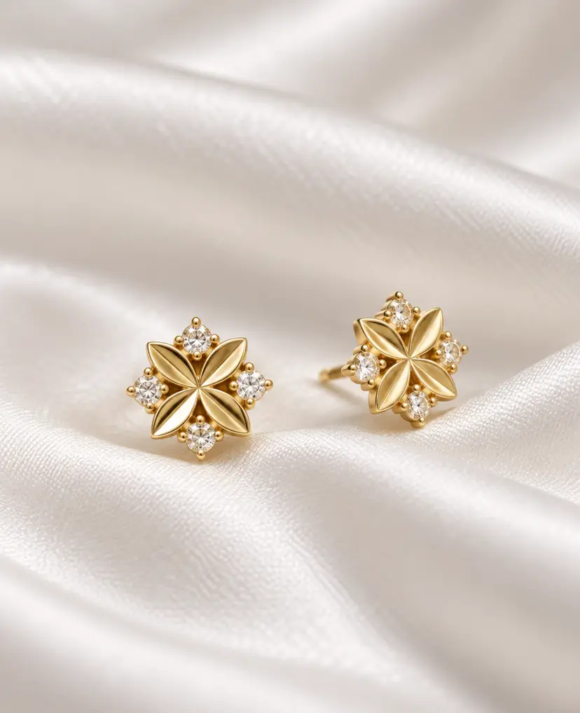 Aiyanna Ruth Earring - Gold