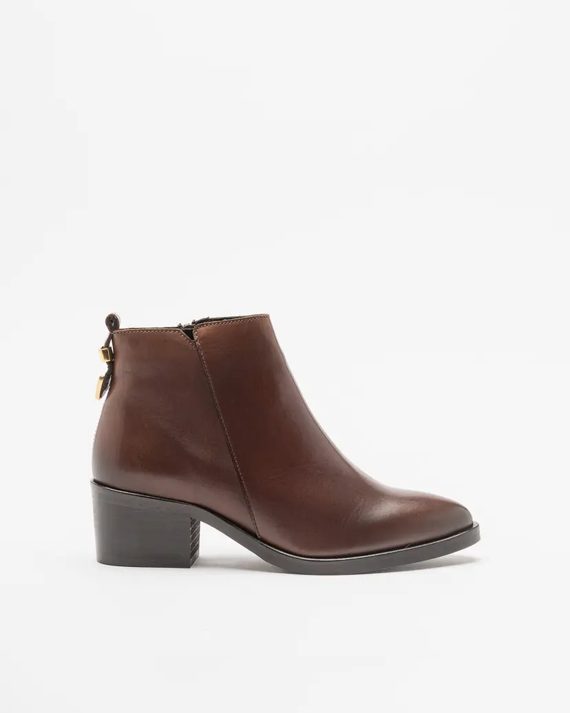 PROF PROF P2580 Brown Ankle Boots