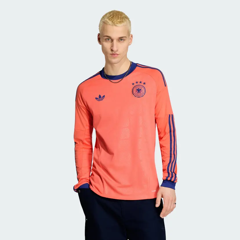 Adidas Tyskland 26 Goalkeeper Long Sleeve Bortetrøye