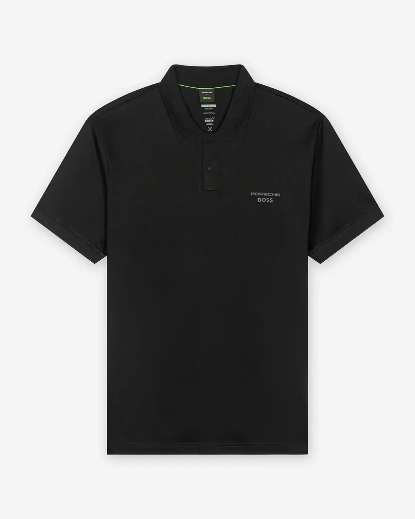 BOSS Boss PS Spirit70 Jacq Porsche Black Polo shirt