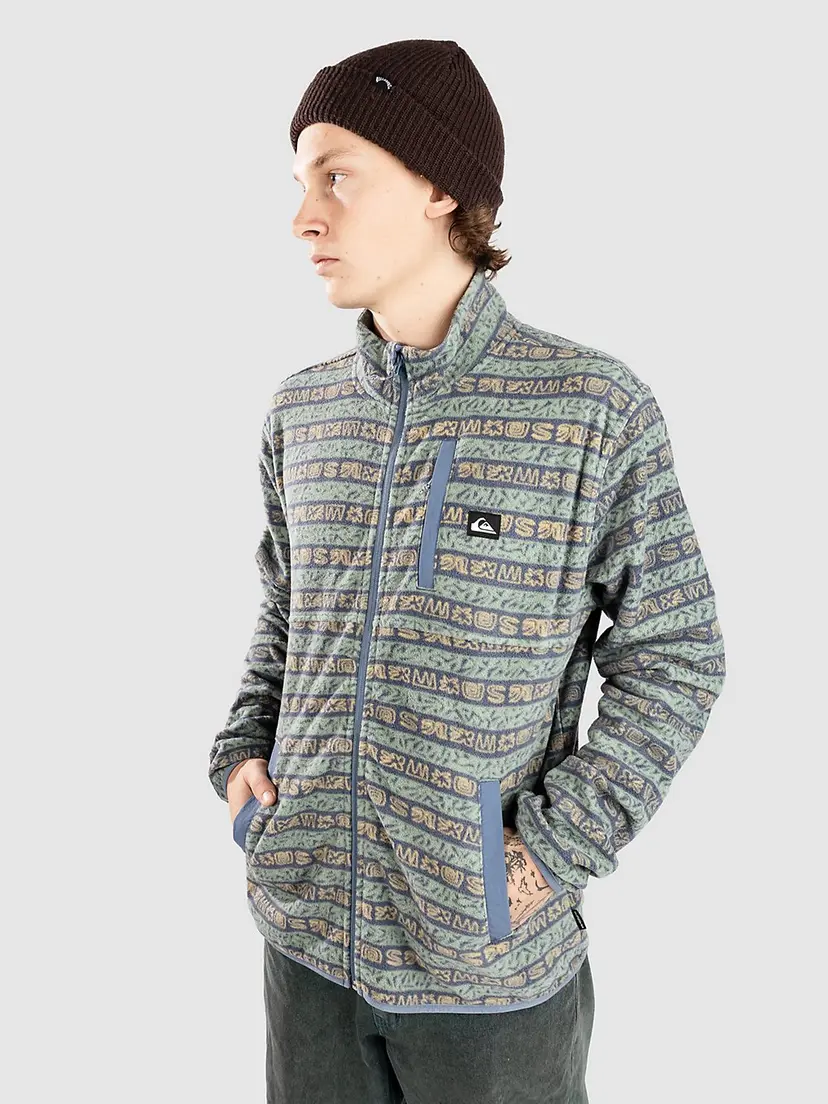 Quiksilver Quiksilver No Destination Fz Fleecejakke mønster