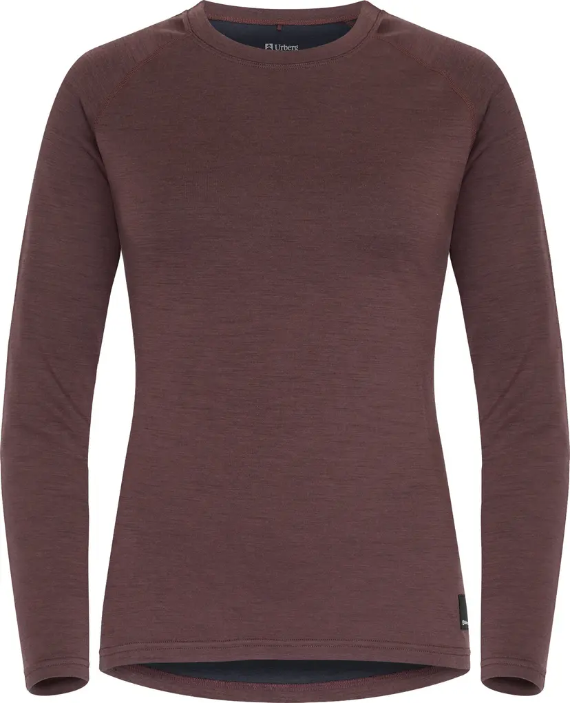 Urberg Urberg Women's Selje Merino-Bamboo Top Huckleberry/Blue Nights