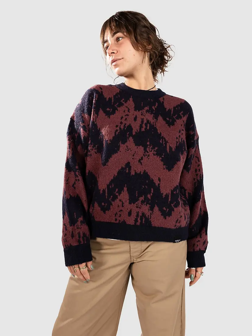 Iriedaily Iriedaily Boxy Fluff Knit Strikket genser mønster