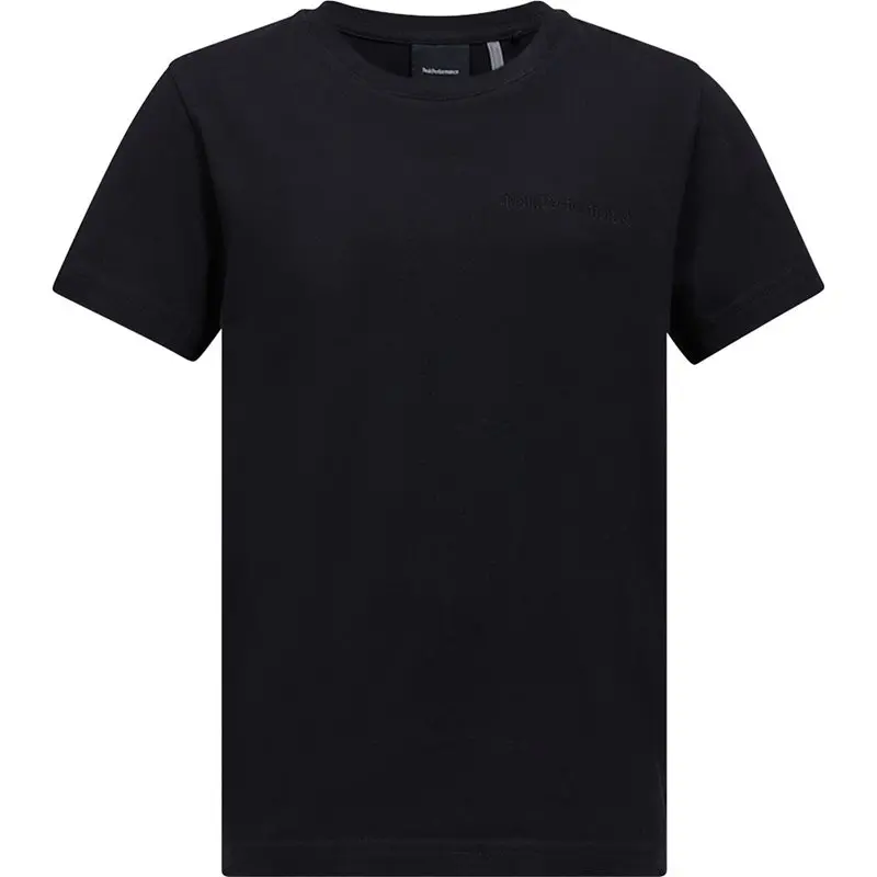 Peak Performance Peak Performance Jr Original Small Logo Tee Black