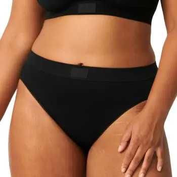 Sloggi Sloggi Truser Double Comfort Tai Svart bomull 38 Dame