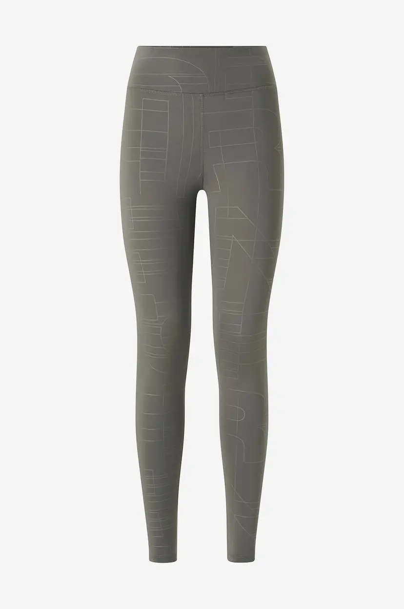 Rohnisch Treningstights Logo Effect High Waist Tights - Grønn