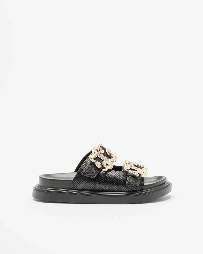 Just Cavalli Just Cavalli Fondo Jordie Black Sandals