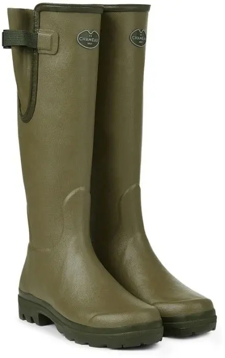 Le Chameau Le Chameau Women's Vierzon Jersey Lined Boot Green