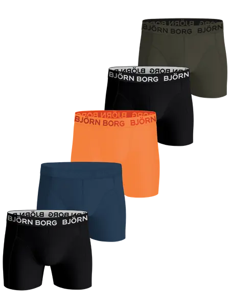 Björn Borg Sports Microfiber Boxers 5-pack