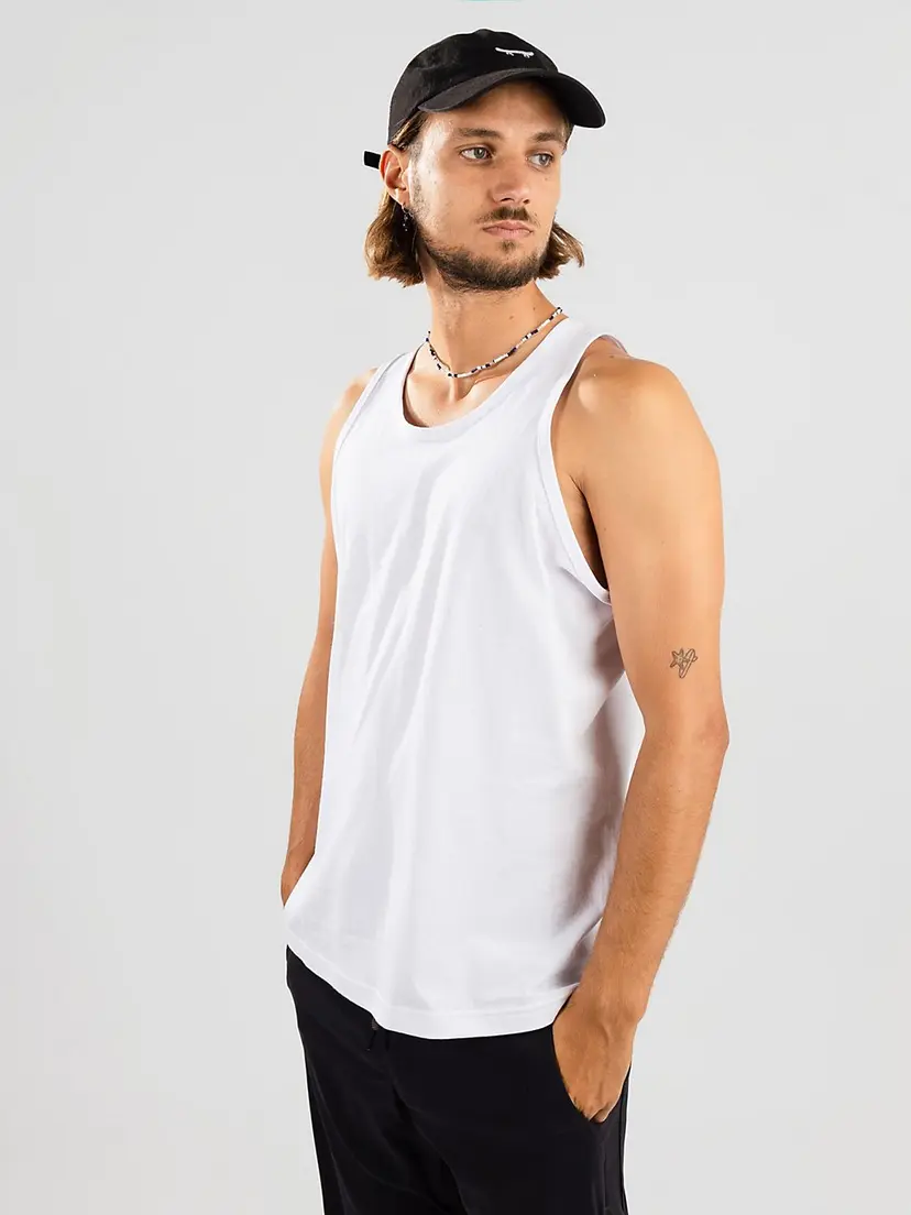 Shaka Wear Shaka Wear 6.0 Oz Singlet hvit