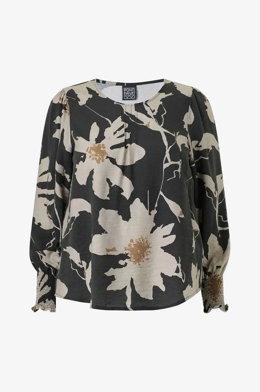 Pont Neuf Bluse Blouse - Svart