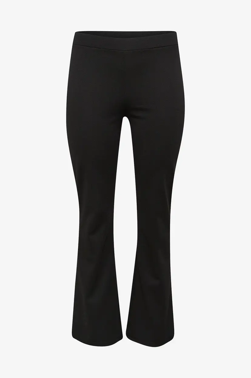 KAFFE Curve Leggings kcJenna Flared Leggings - Svart