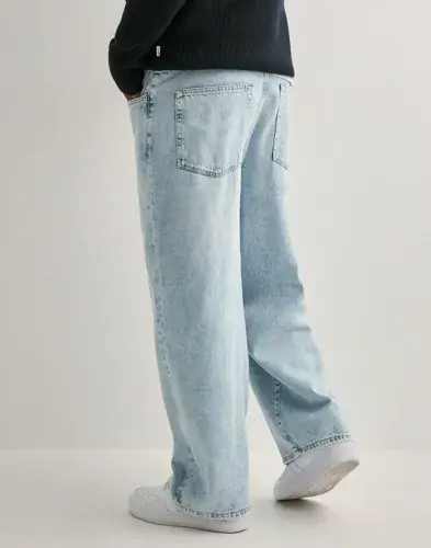 Only & Sons Only & Sons Onscarl Balloon Lb 2615 Tai Dnm Noo Loose fit jeans Blå
