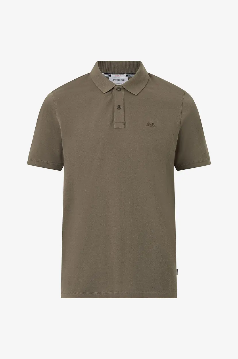 Lindbergh Pologenser Polo Tee S/S - Grå