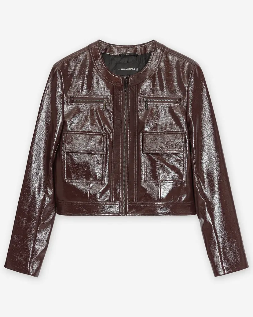 Karl Lagerfeld Karl Lagerfeld A4W14044 Burgundy Jacket