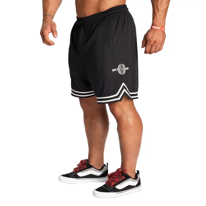 Better Bodies Treningsshorts Svart Hvit