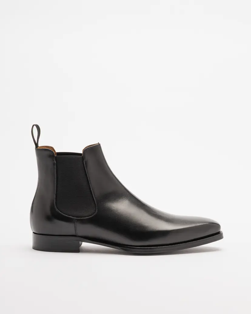 PROF PROF 7855 Black Chelsea Ankle boots