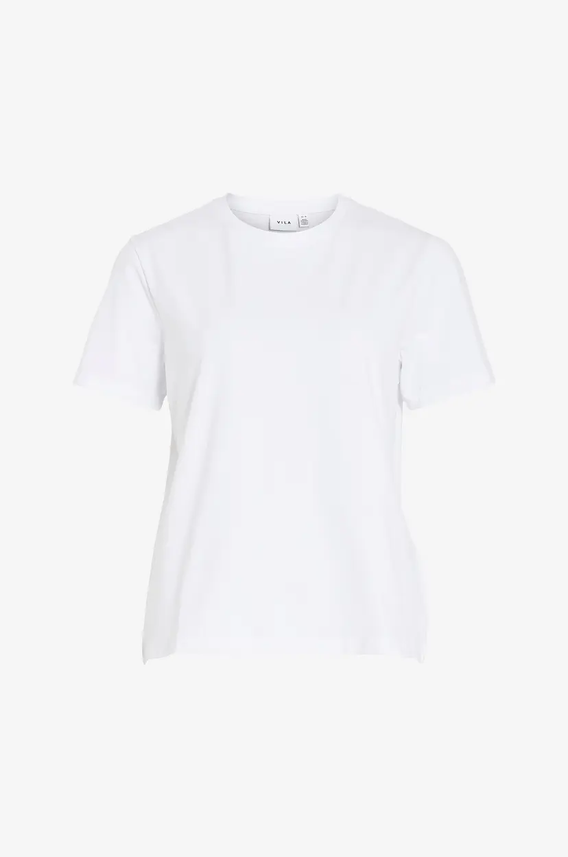 Vila T-skjorte viNora S/s - Hvit