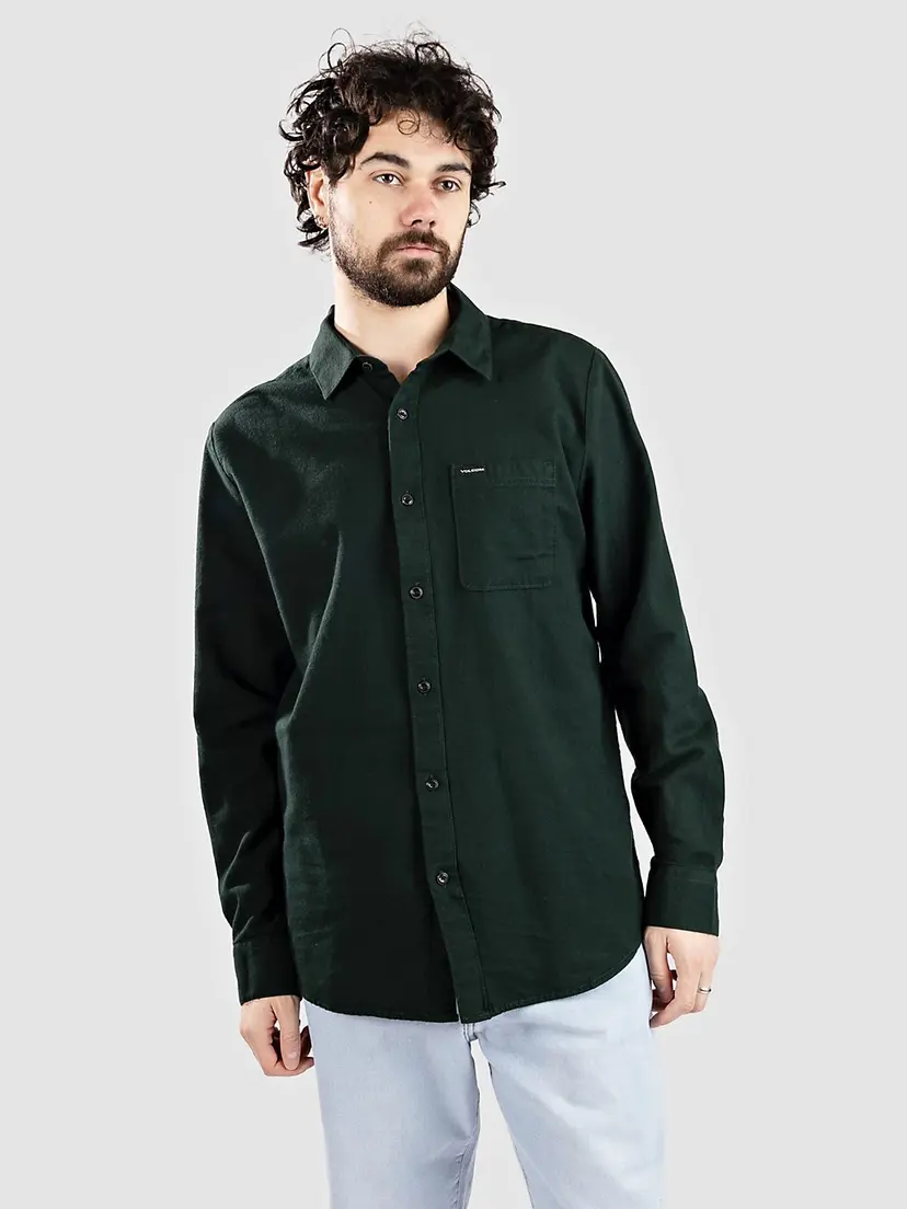 Volcom Volcom Caden Solid Skjorte grønn