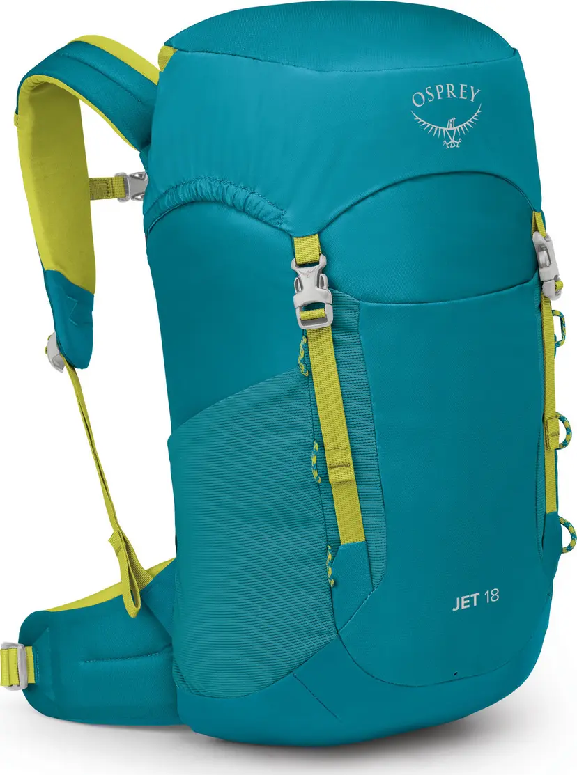 Osprey Osprey Kids' Jet 18 Blue Spikemoss/Lemongrass