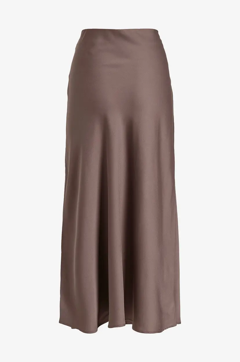 Vila Maxi skjørt viEllette HW Long Skirt - Brun