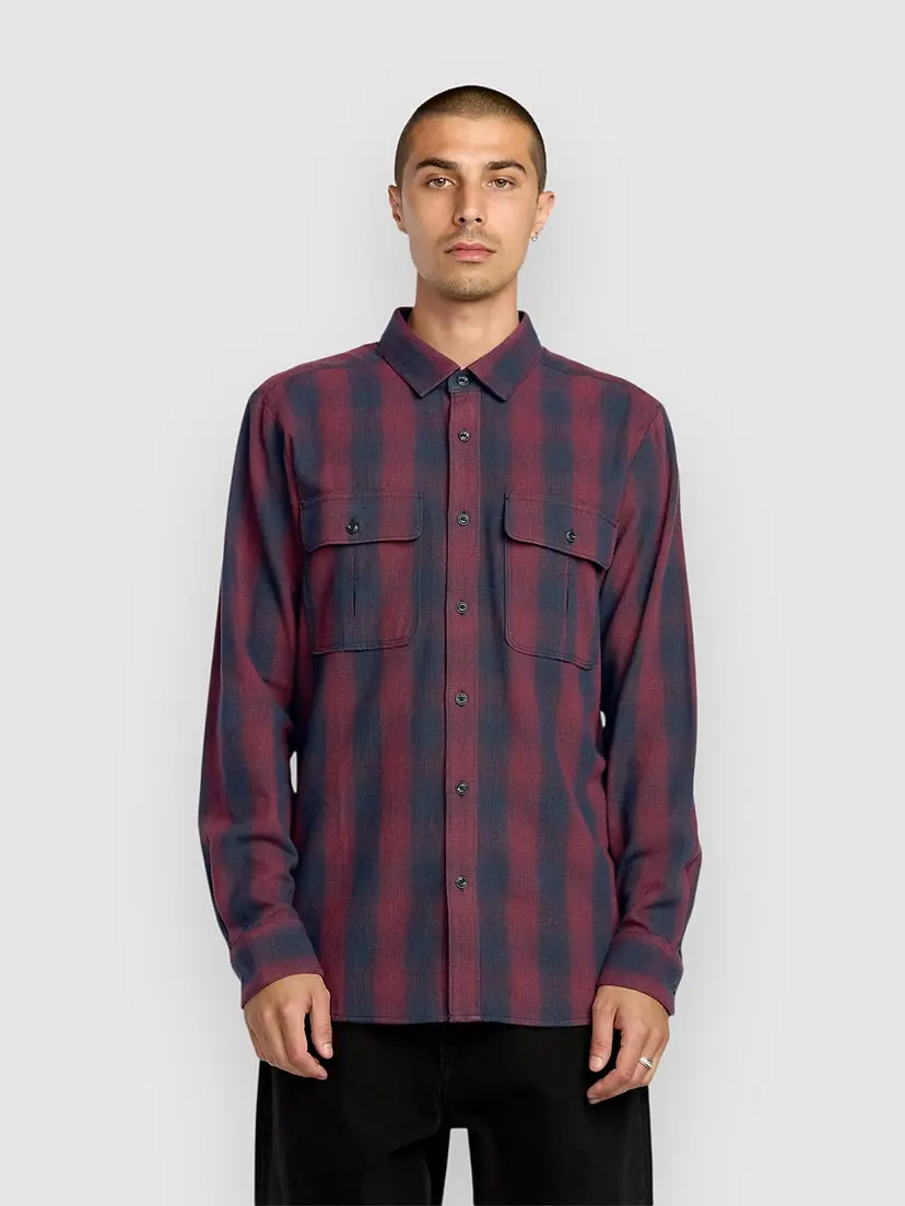 Volcom Volcom Shadowstone Flannel Skjorte blå