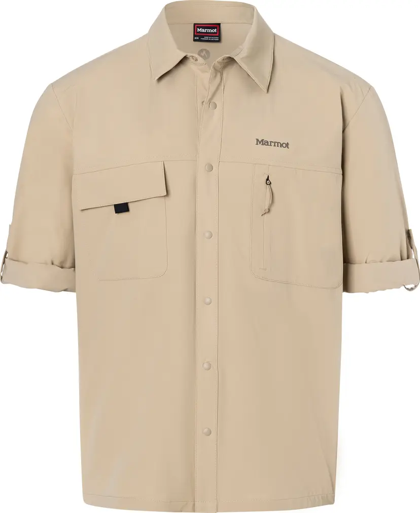 Marmot Marmot Men's Airexchange Upf 40 Overshirt Chinchilla