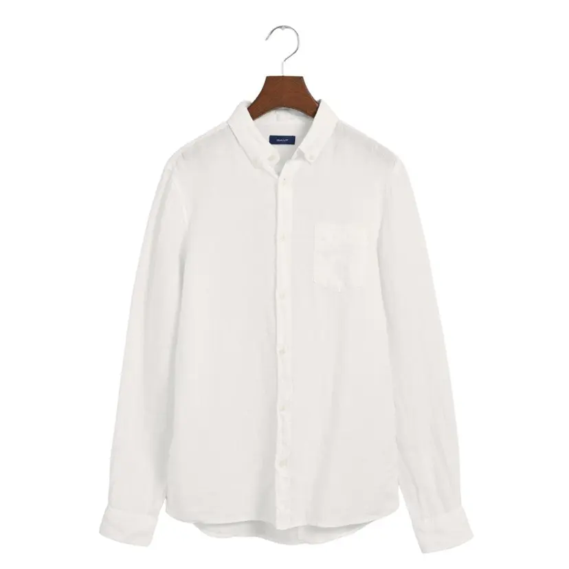 GANT Gant - Skjorte Lin White