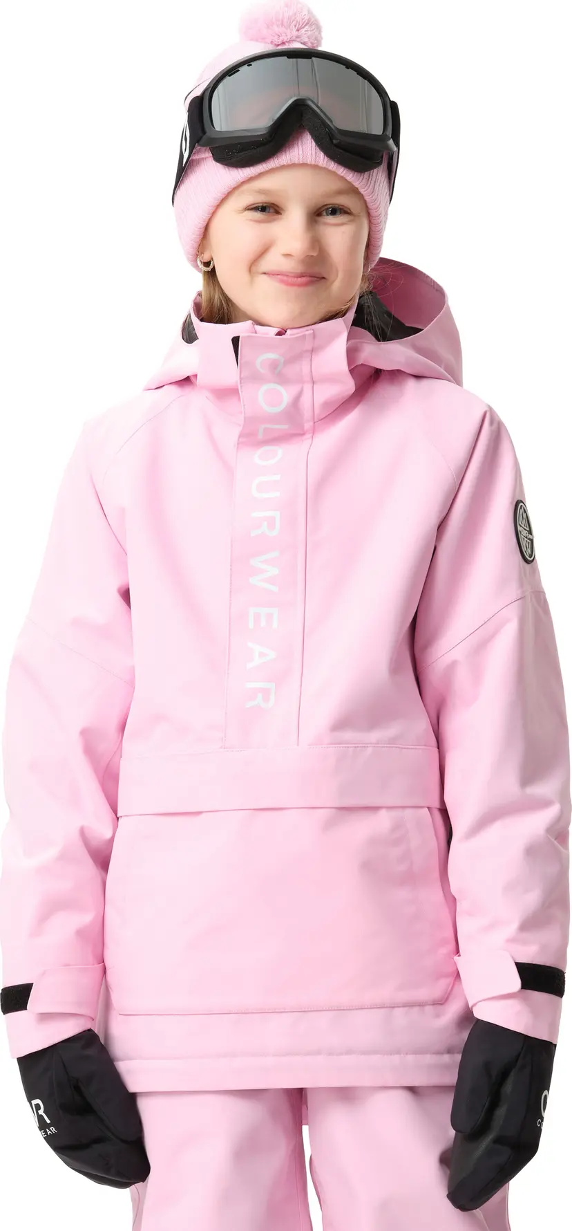ColourWear ColourWear Juniors' Signature Anorak Light Pink