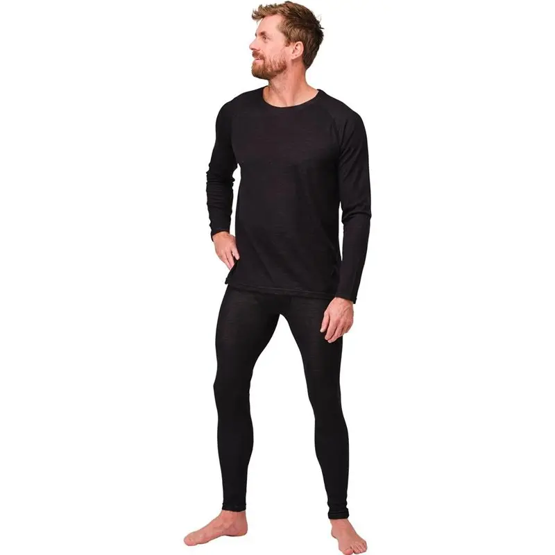Nordfjell Nordfjell The Merino Baselayer Set M Black