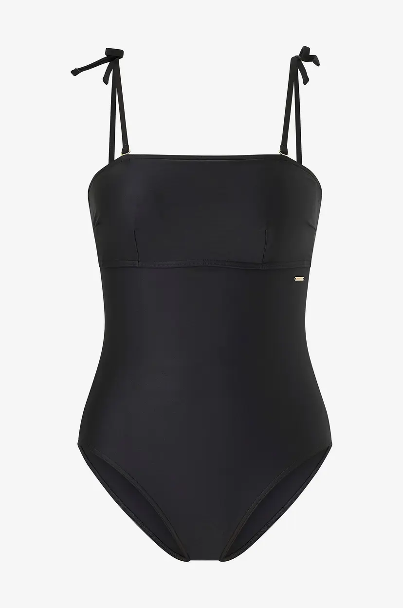 Speedo Badedrakt Womens Shaping Bandeau 1 Piece - Svart
