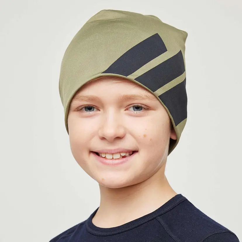 Skogstad Skogstad Bøye Jr hat lue junior, Deep Lichen Green