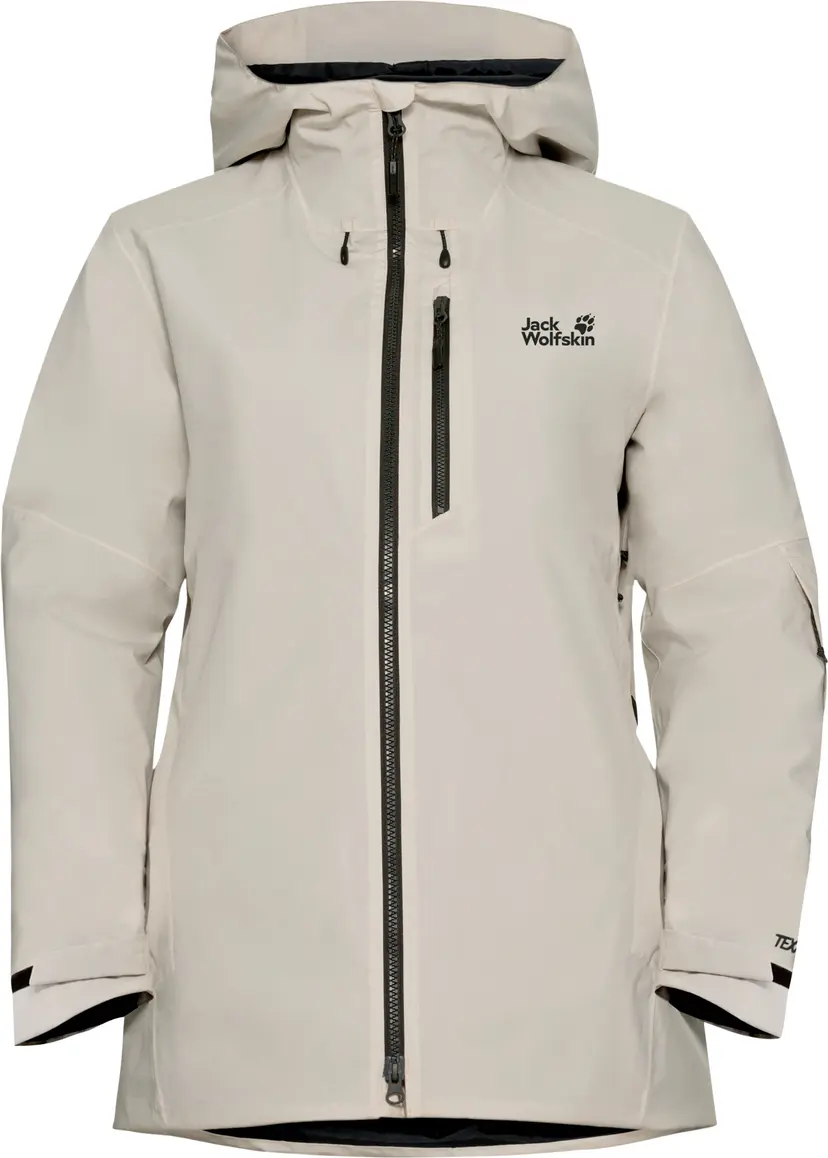 Jack Wolfskin Jack Wolfskin Women's Flowline 3in1 Jacket Pale Sand