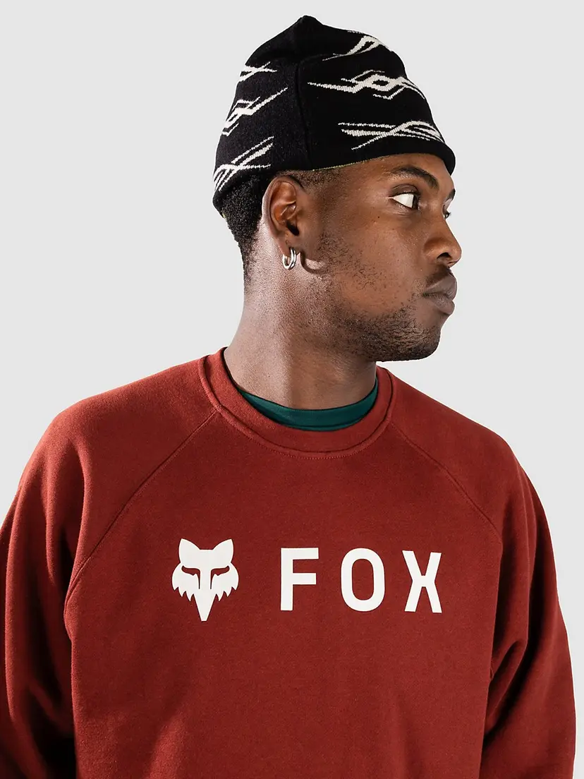 FOX Fox Absolute Crew Fleecegenser rød