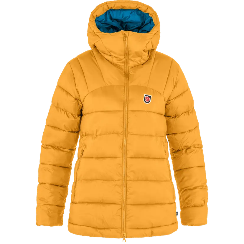 Fjällräven Fjällräven Women's Expedition Mid Winter Jacket Mustard Yellow/UN Blue