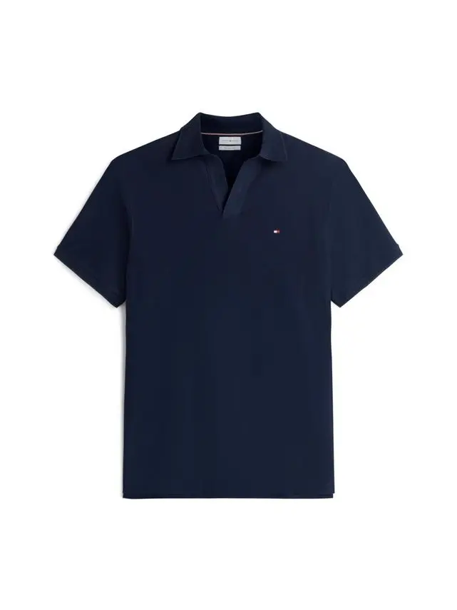 Tommy Hilfiger V NECK CREPE CLASSIC POLO