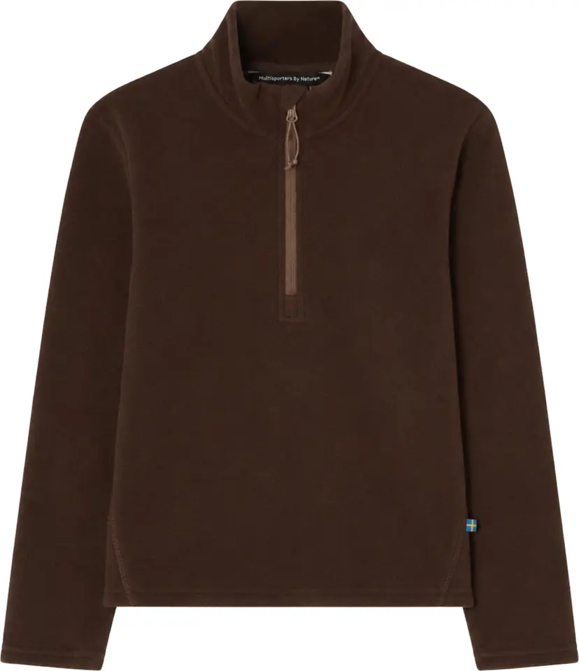 Isbjörn Of Sweden Isbjörn of Sweden Kids' & Teens' Cloud Half Zip Fleece Chocolate