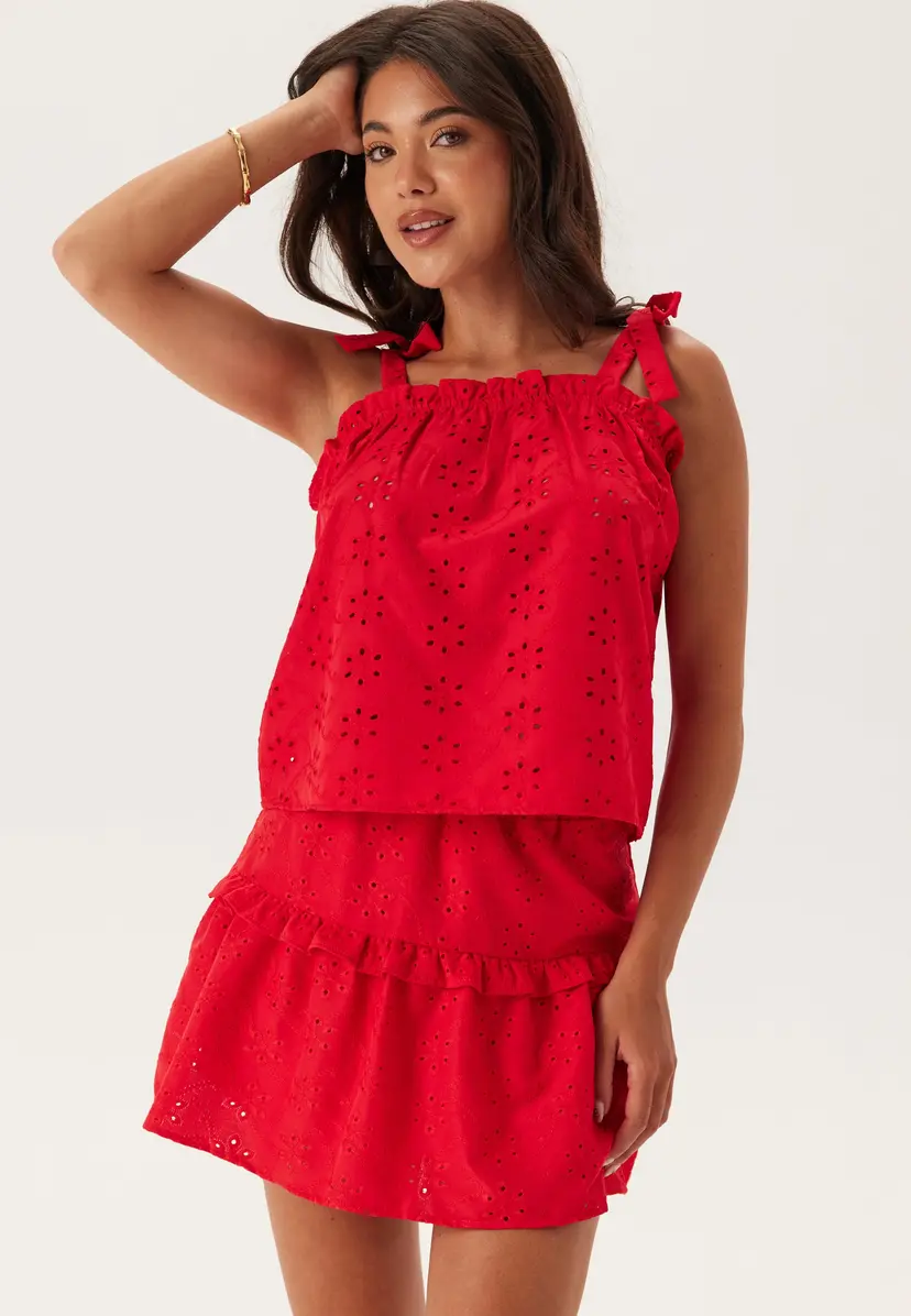 Bubbleroom Broderie Anglaise Singlet