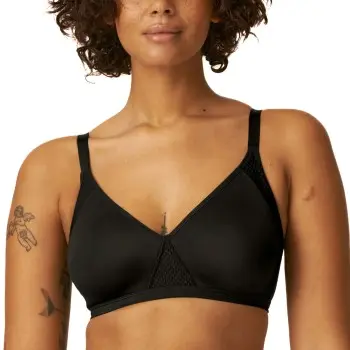 Naturana NATURANA BH Modern Minimizer Soft Bra Svart B 75 Dame