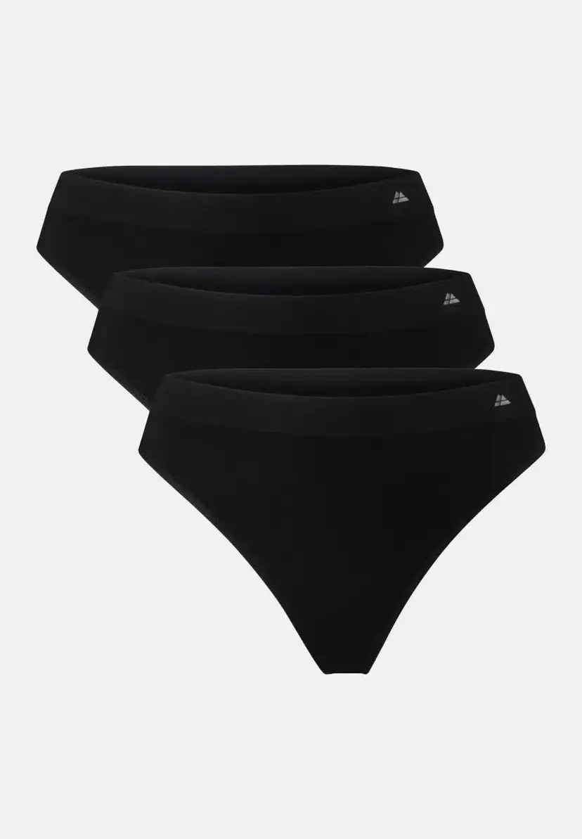DANISH ENDURANCE BAMBOO THONG fra DANISH ENDURANCE, Sort, XL/2XL, Bambusviskose, Komfortabel og Sømløs
