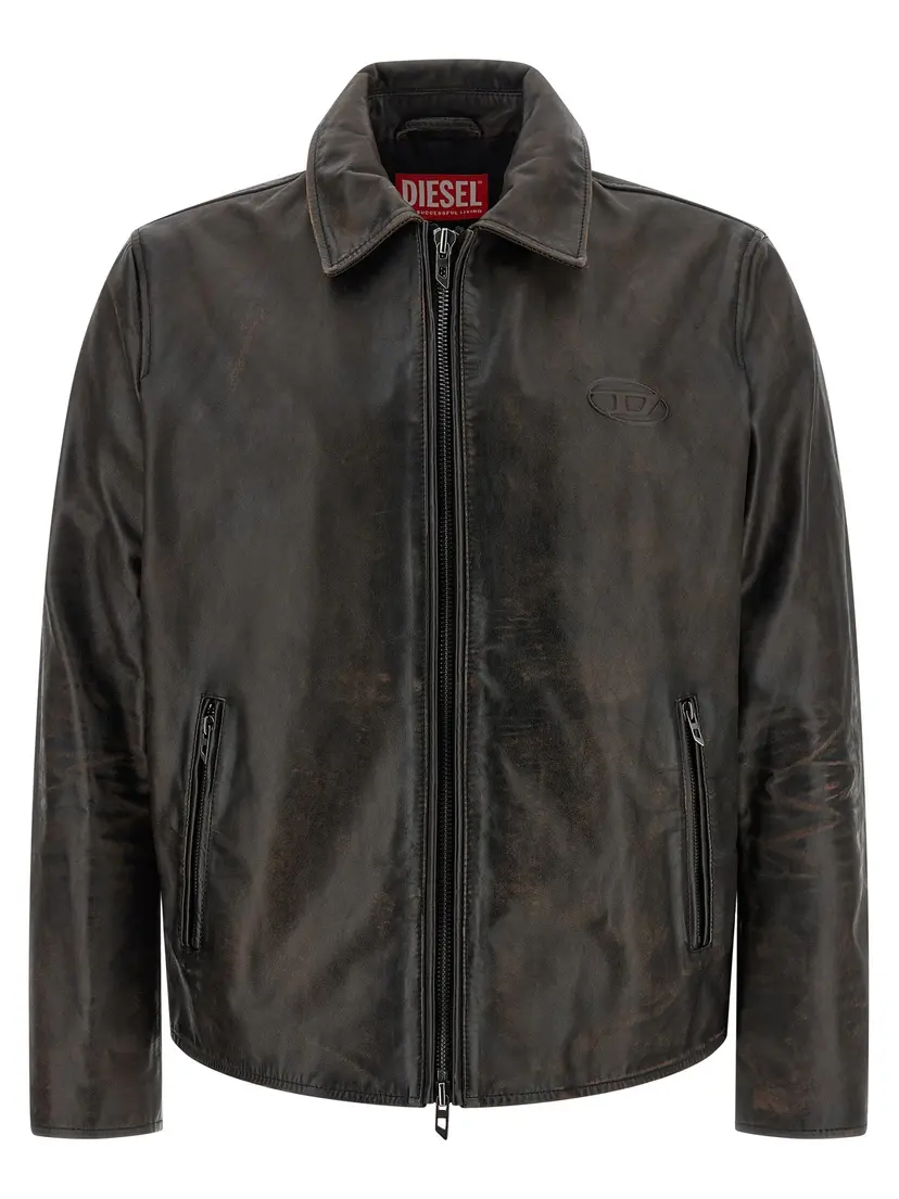 Diesel Diesel Skinnjakker – Brun