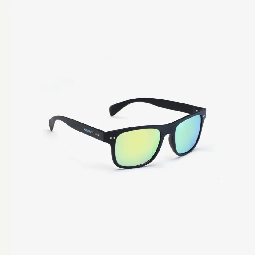 RevolutionRace Orion Polarized Sunglasses Unisex Black/Blue Gold