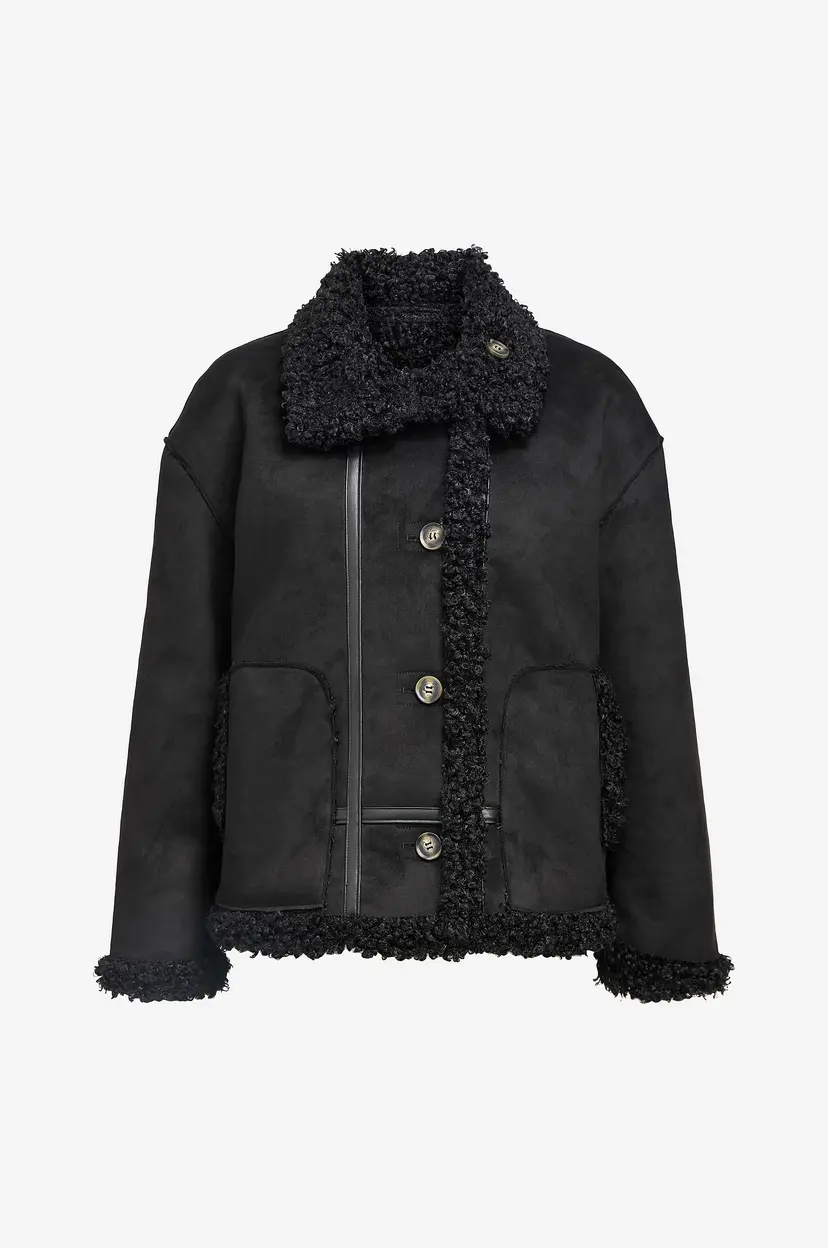 Object Collectors Item Vendbar jakke objOaklyn RE Jacket 135 - Svart