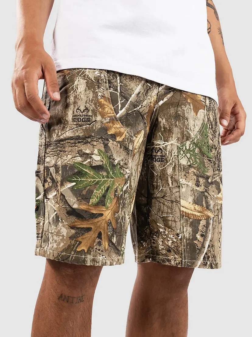 Empyre Empyre Real Tree Loose Fit Double Knee Sk8 Shorts camo