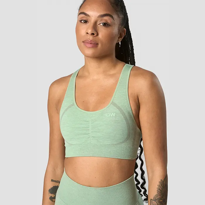 ICANIWILL Rush Seamless Sport-BH Lysgrønn