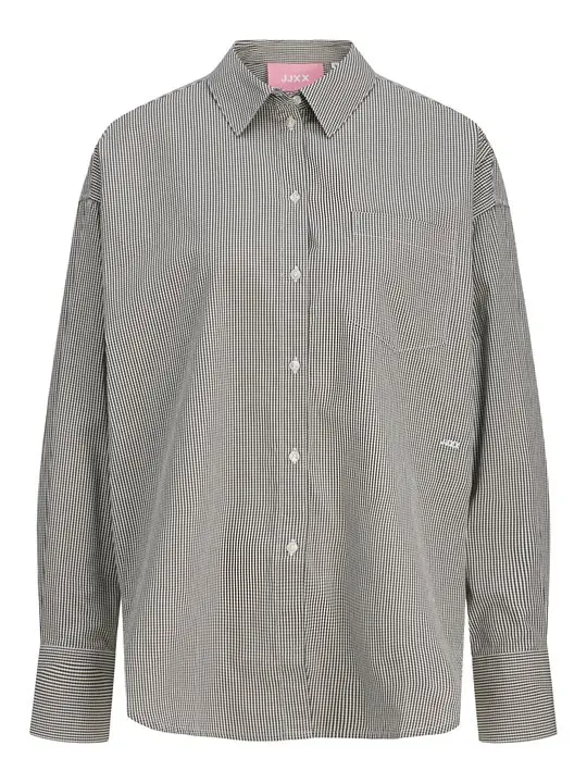JJXX JJXX - Jamie LS Relaxed Poplin Shirt - Bracken White