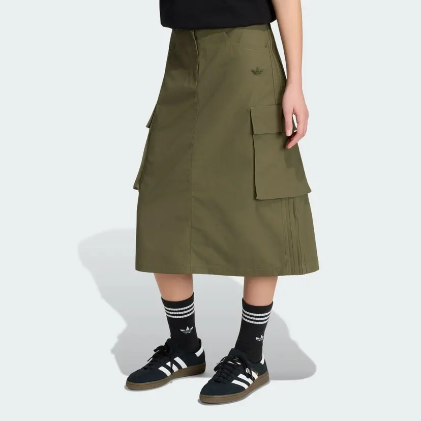 Adidas MIDI RIPSTOP CARGO SKJØRT